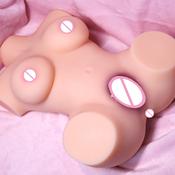 Real silicone sex dolls Soft Big Tits Half Body Sex Doll 4D Realistic Vagina and Anal Love Doll Adult Products sex toys for men produced by Automatic Woman